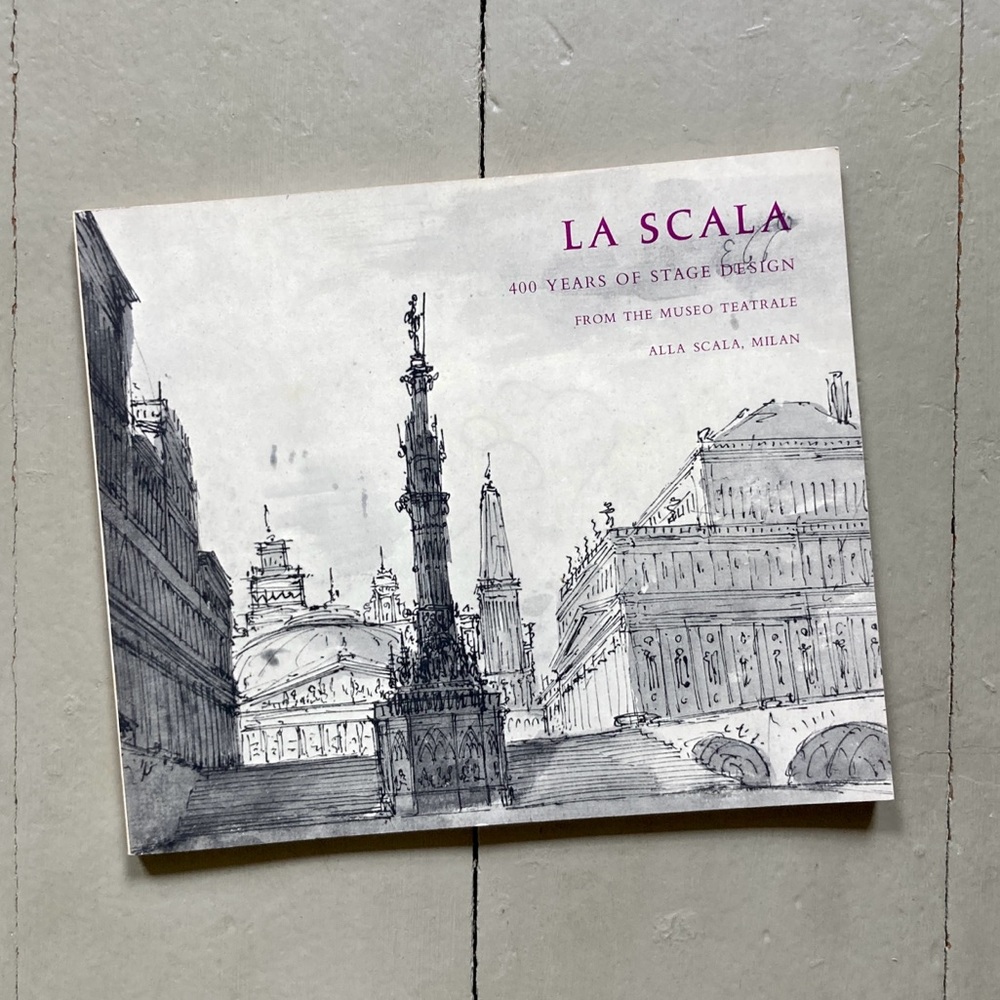 La Scala 400 Years of Stage Design Italy Art Theatre Actress Diva Tosca Arch